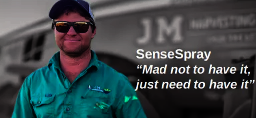SenseSpray Customer – Jack Maunder